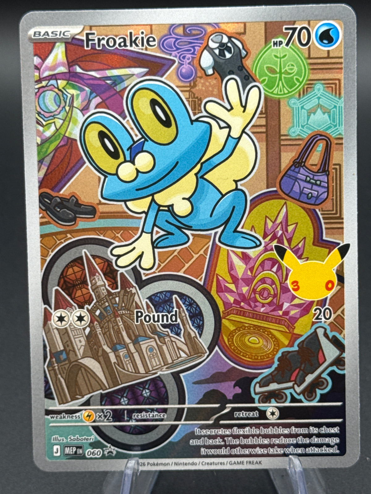 Pokémon TCG: 2026 Froakie - #060 - ME: Mega Evolution Promo