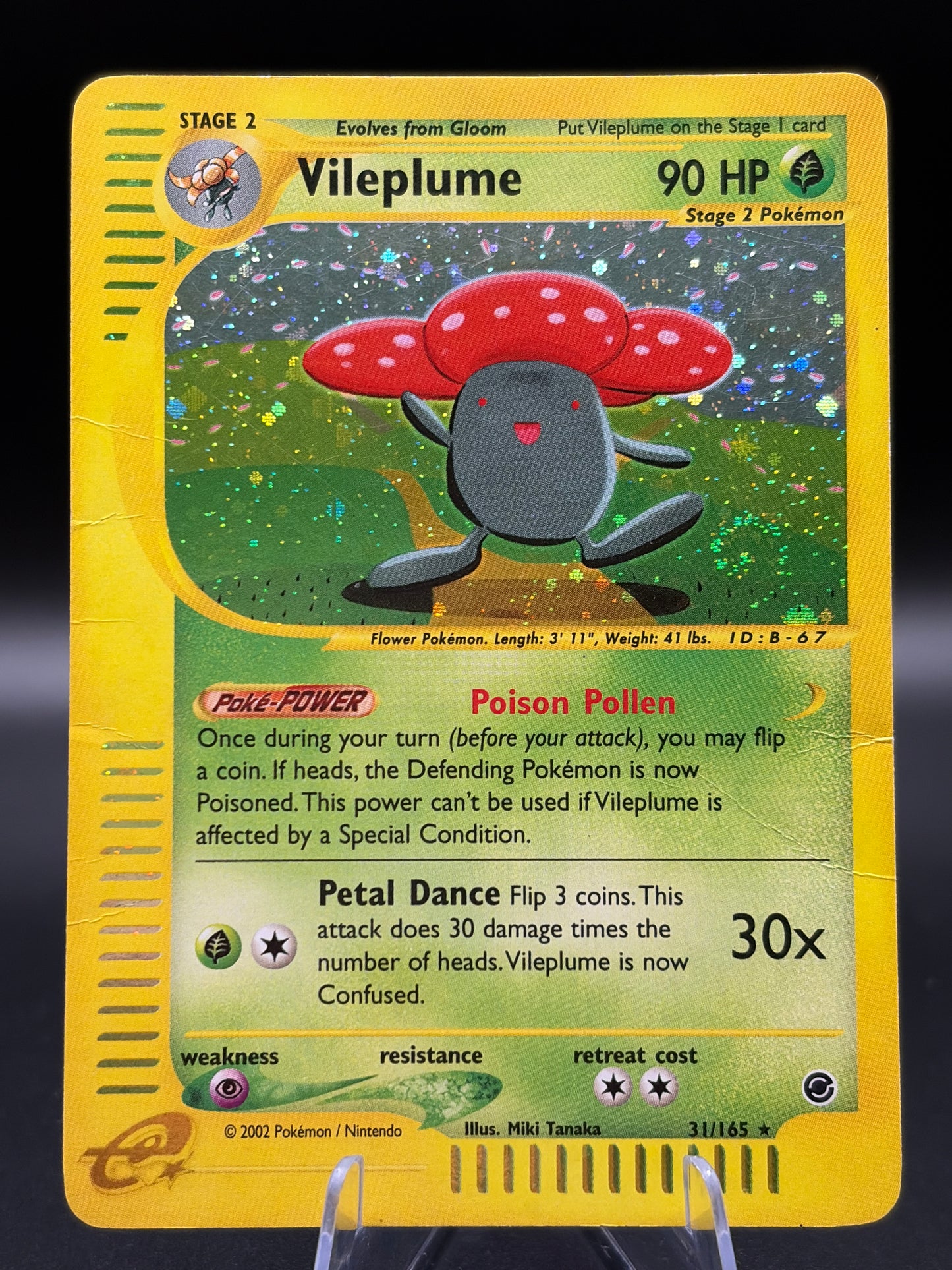 Pokémon TCG: 2002 Vileplume 31/165 - Expedition Holo