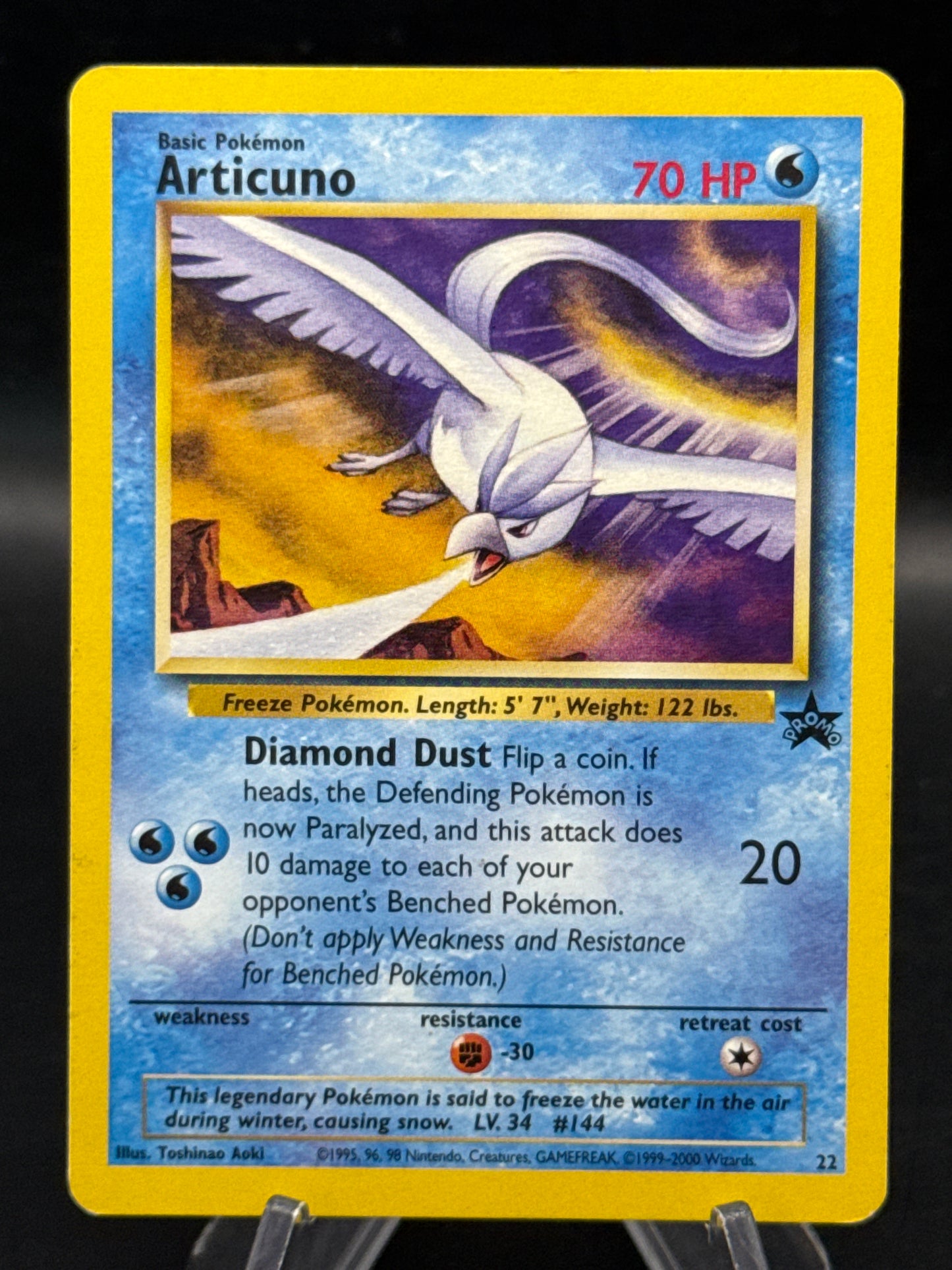 Pokémon TCG: 1999 Articuno - #22 - WoTC Promo