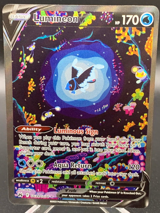 Pokémon TCG: 2023 Lumineon V GG39/GG70 Crown Zenith
