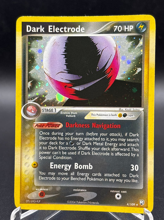 Pokemon TCG 2004 Dark Electrode - 4/109 Team Rocket Returns Holo