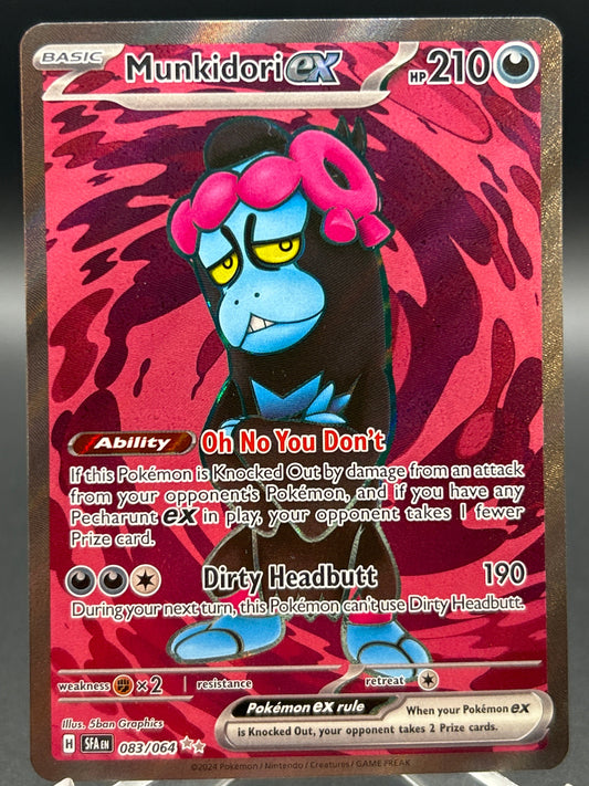 Pokémon TCG: 2024 Munkidori ex - 083/064 - SV: Shrouded Fable