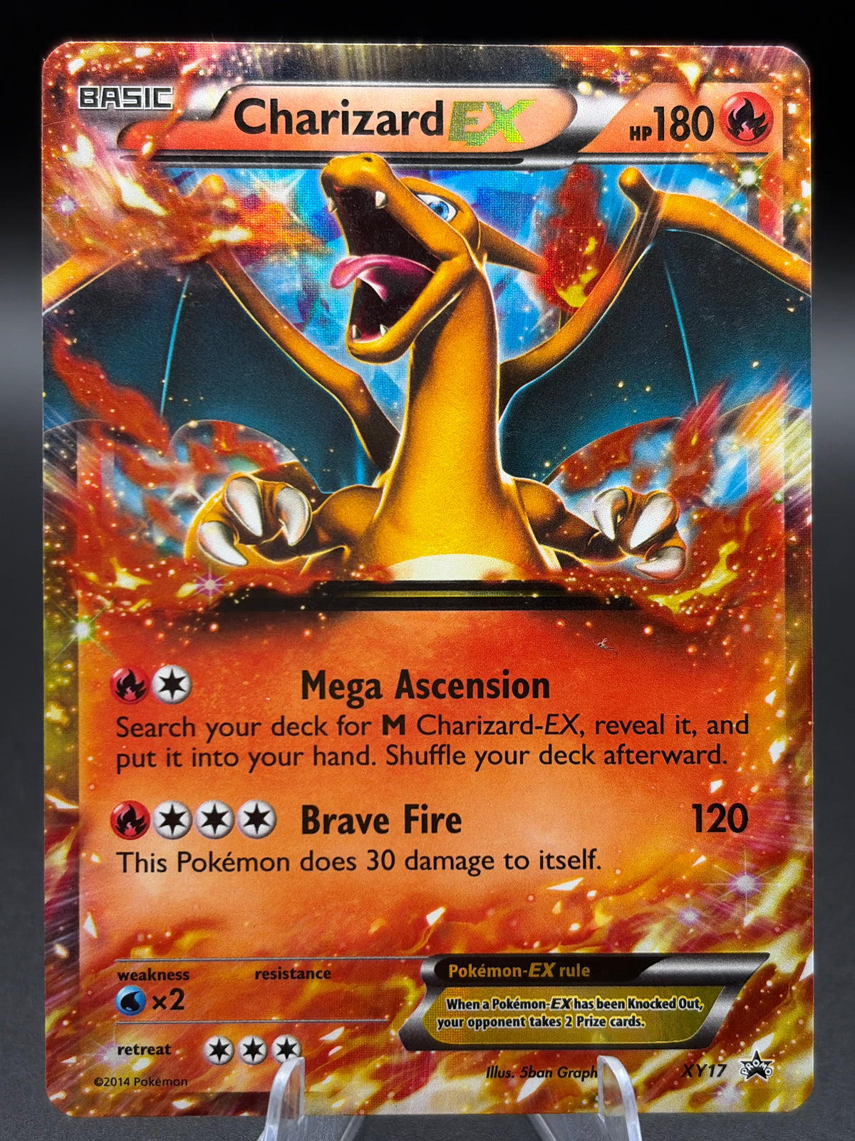 Pokémon TCG: 2014 Charizard Ex - XY17 - XY: Promos - DMG