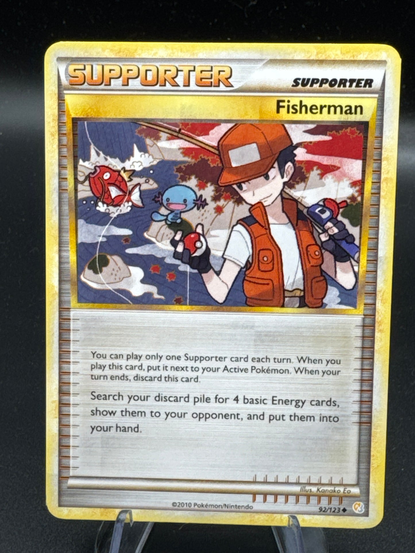 Pokémon TCG: 2010 Fisherman 92/123 - HeartGold SoulSilver