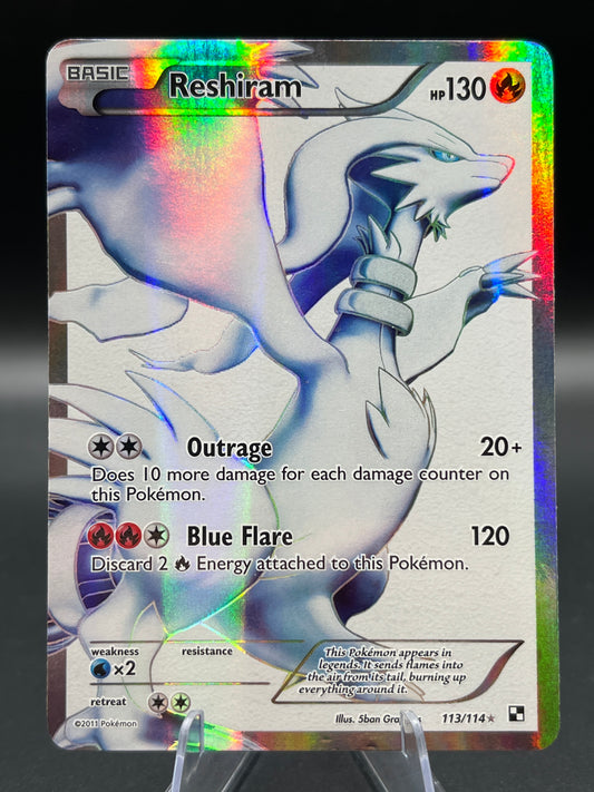 Pokémon TCG: 2011 Reshiram 113/114 B&W: Black & White