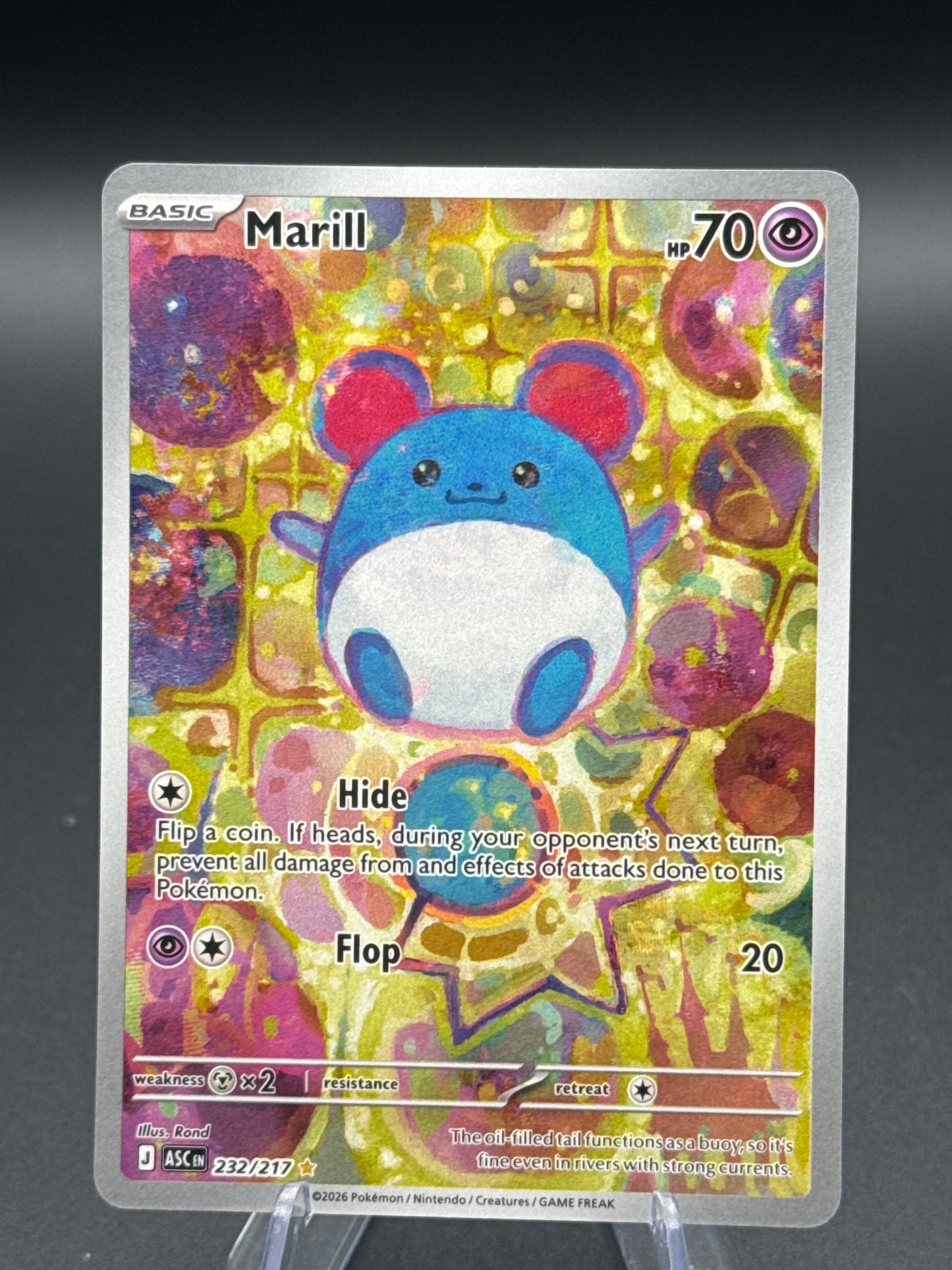 Pokémon TCG: 2026 Marill - 232/217 - ME: Ascended Heroes