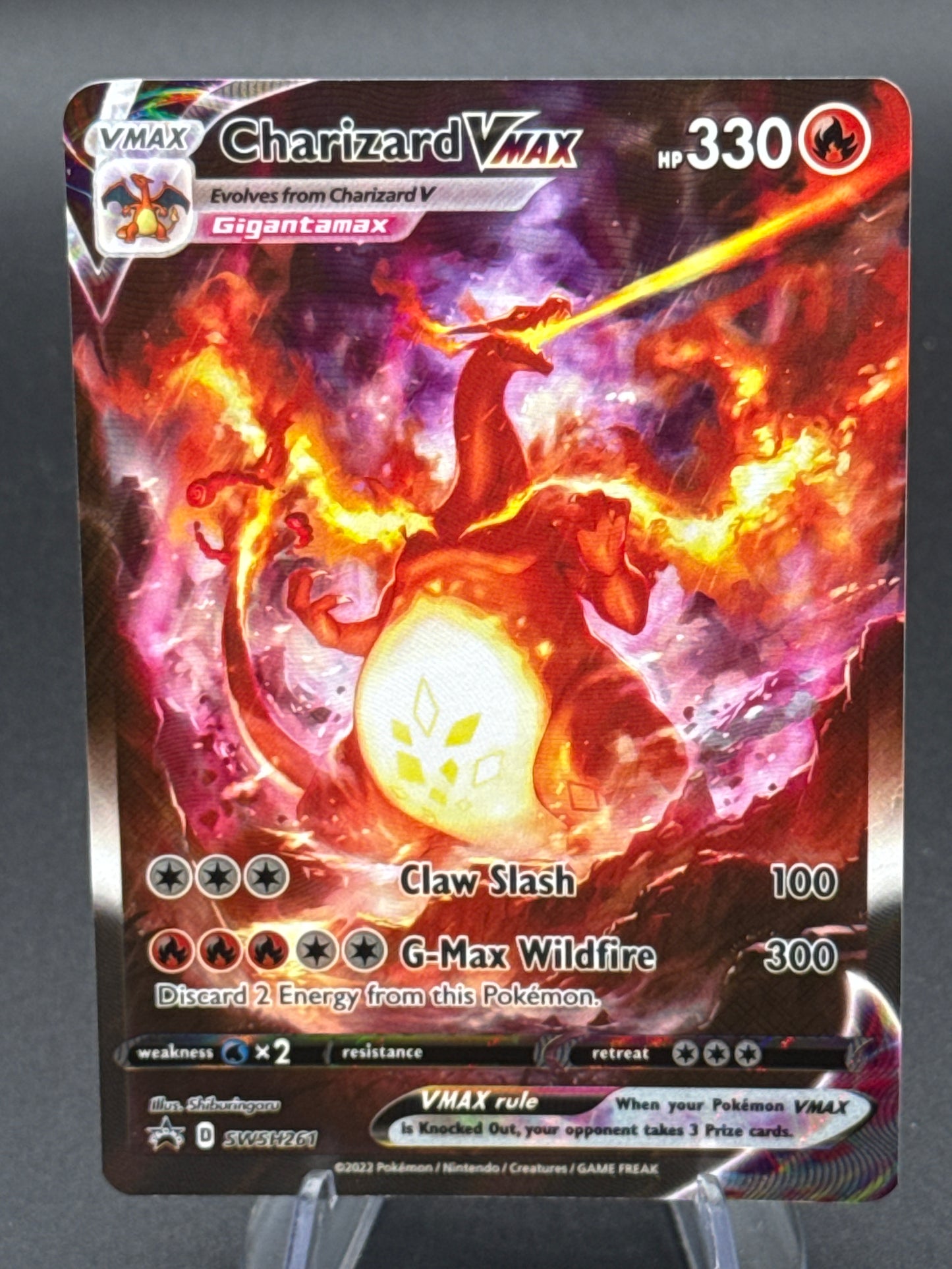 Pokémon TCG: 2022 Charizard VMAX - SWSH261 - SWSH: Sword & Shield Promos