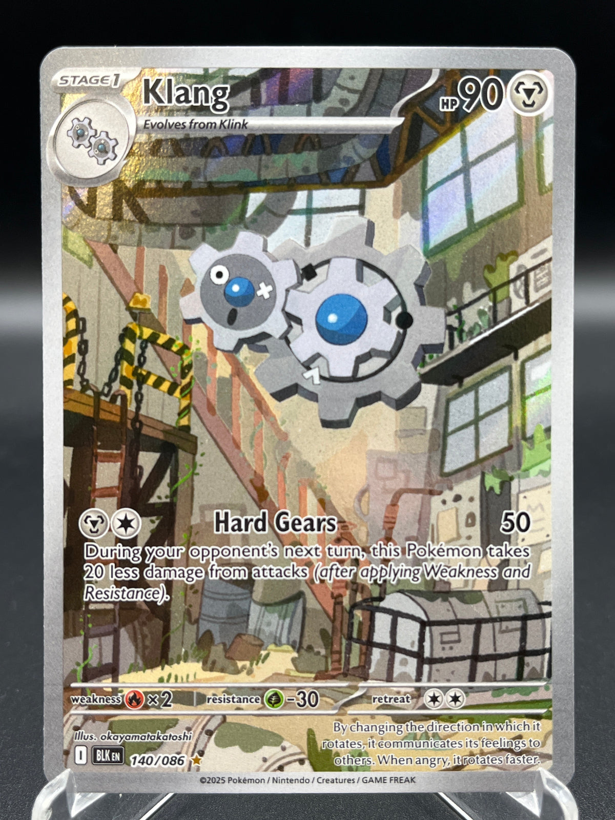 Pokémon TCG: 2025 Klang - 140/086 SV: Black Bolt
