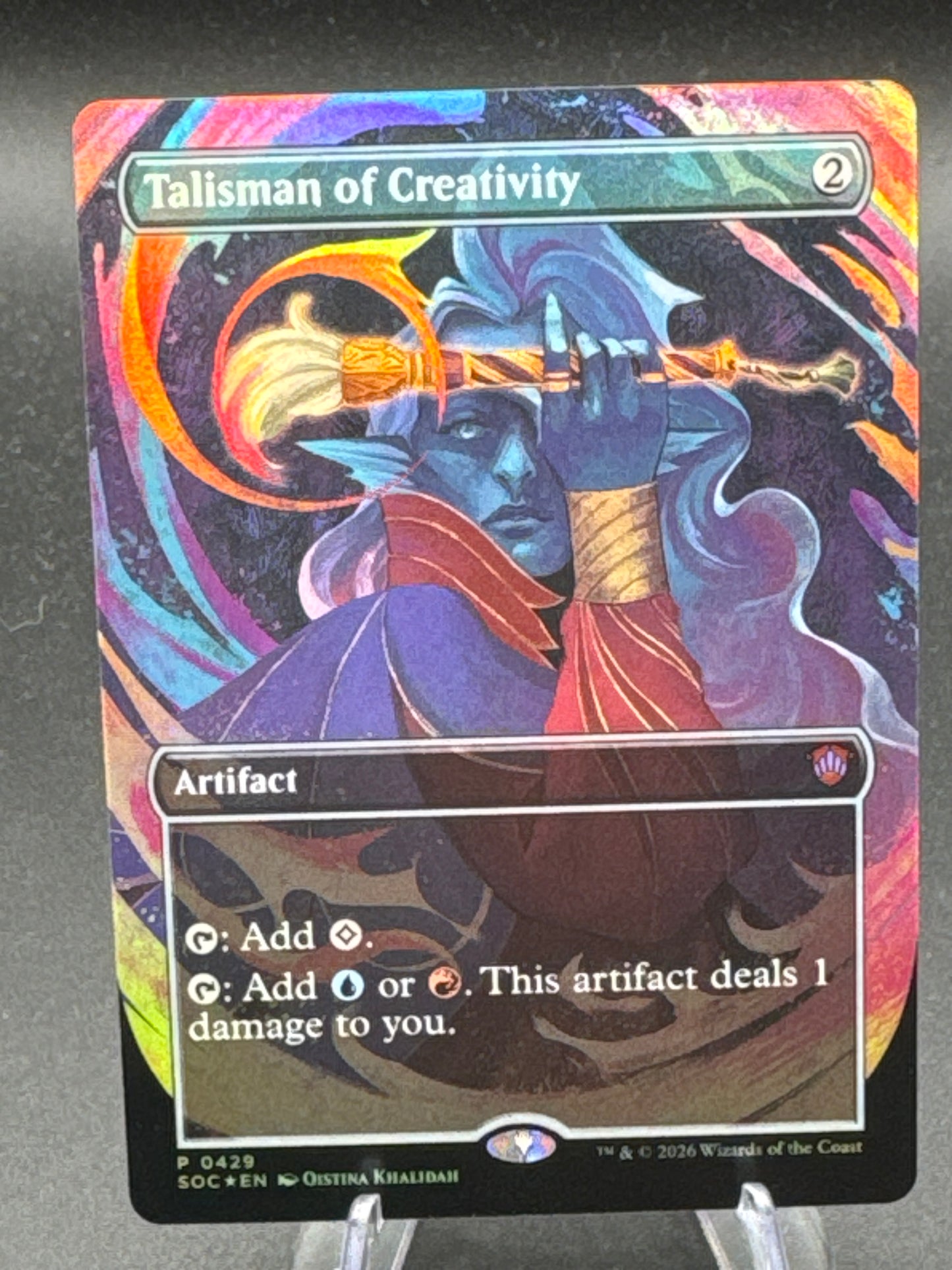 MTG TCG: Talisman of Creativity - Commander: Secrets of Strixhaven
