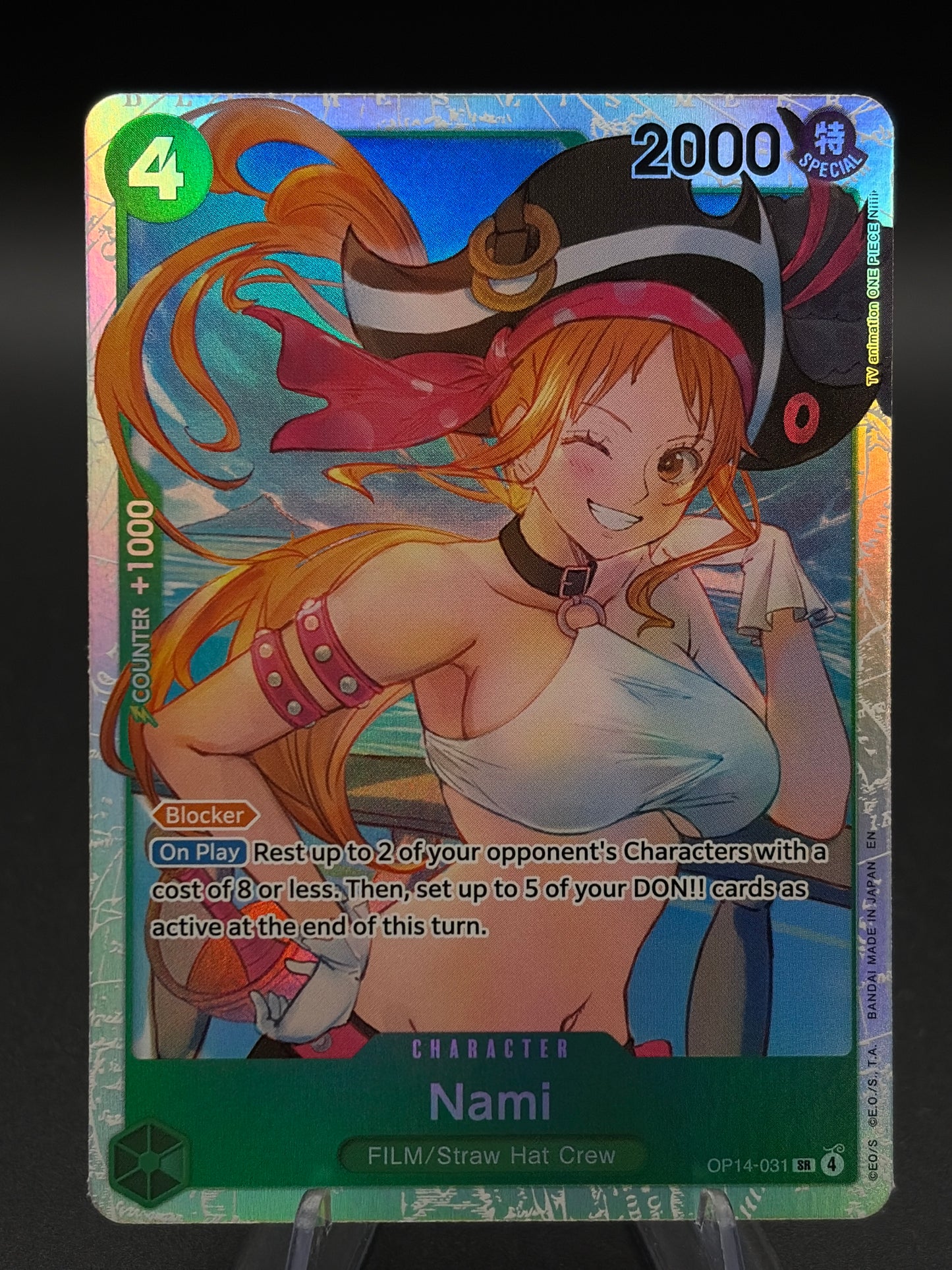 One Piece TCG : 2026 Nami OP14-031  - Azure Sea's Seven