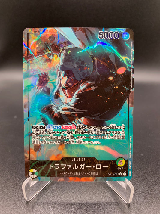 One Piece TCG: Japanese Trafalger Law L OP10-022 Parallel Royal Blood