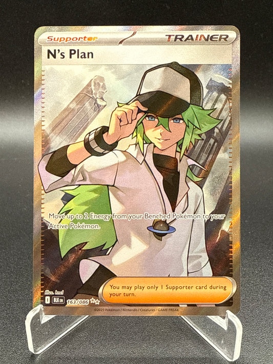 Pokémon TCG: 2025 N's Plan 163/086 SV: Black Bolt