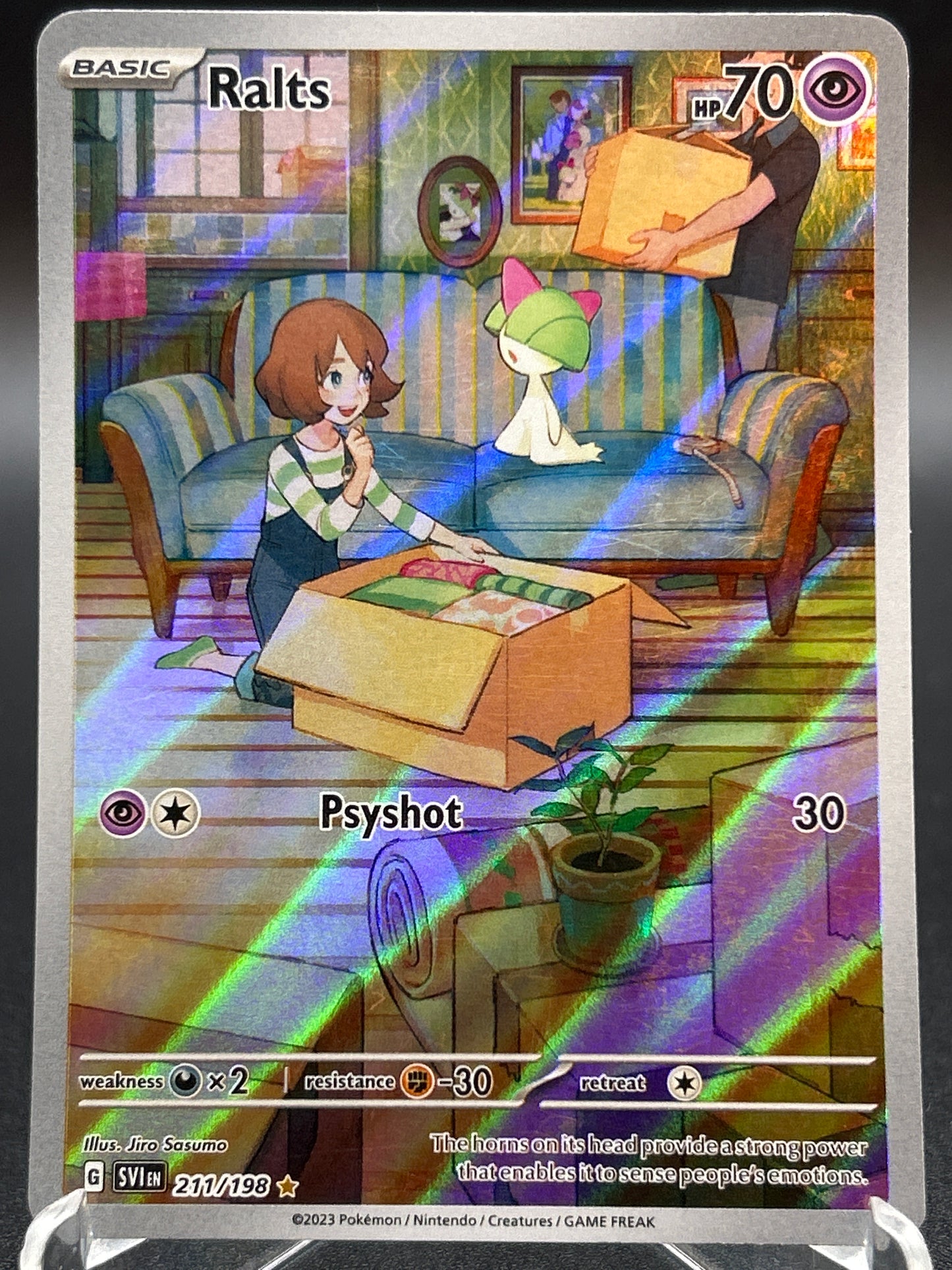 Pokémon TCG: 2023 Ralts 211/198 SV: Scarlet & Violet Base
