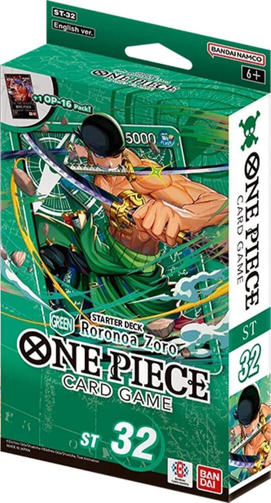 One Piece: Starter Deck 32: GREEN Roronoa Zoro