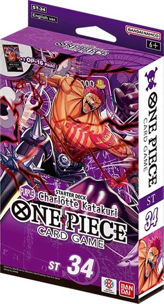 One Piece: Starter Deck 34: PURPLE Charlotte Katakuri