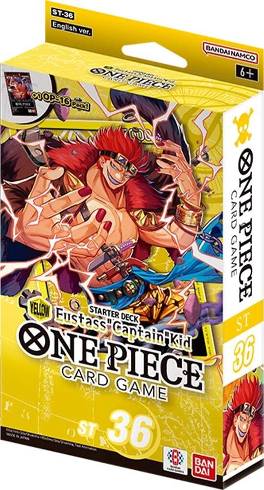 One Piece: Starter Deck 36: YELLOW Eustass”Captain”Kid