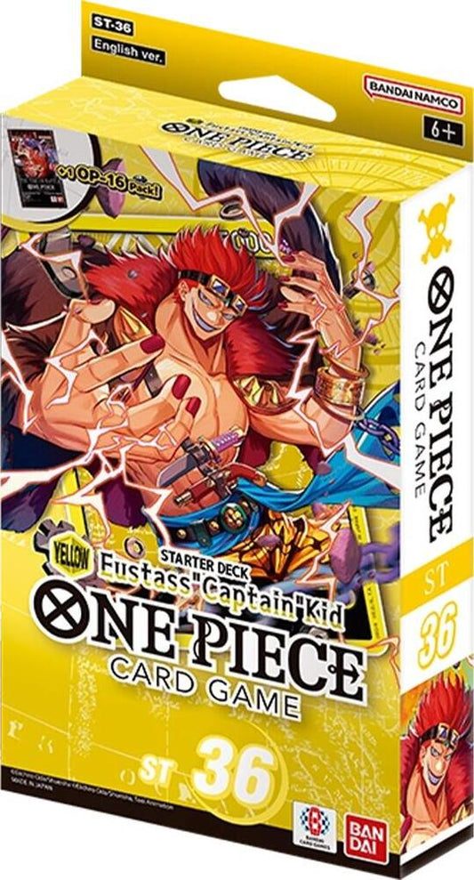 One Piece: Starter Deck 36: YELLOW Eustass”Captain”Kid