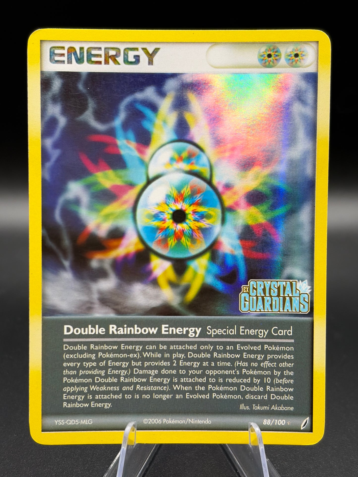 Pokémon TCG: 2006 Double Rainbow Energy - 88/100 - Crystal Guardians