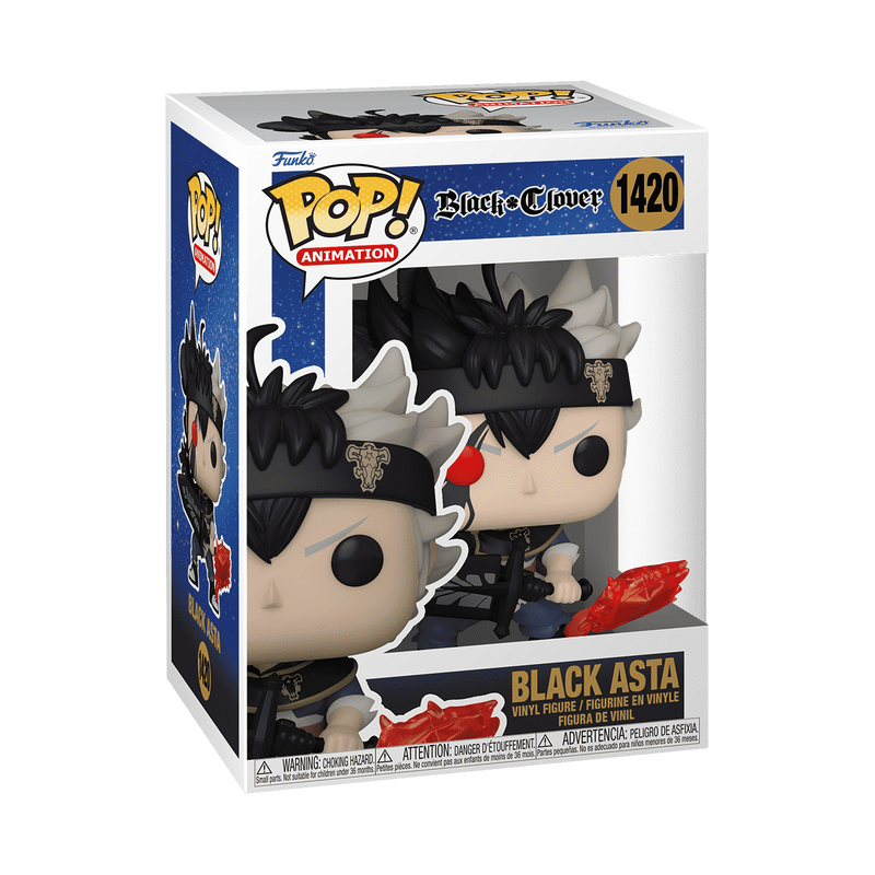 Funko PoP! Animation: Black Clover - Black Asta - 1420