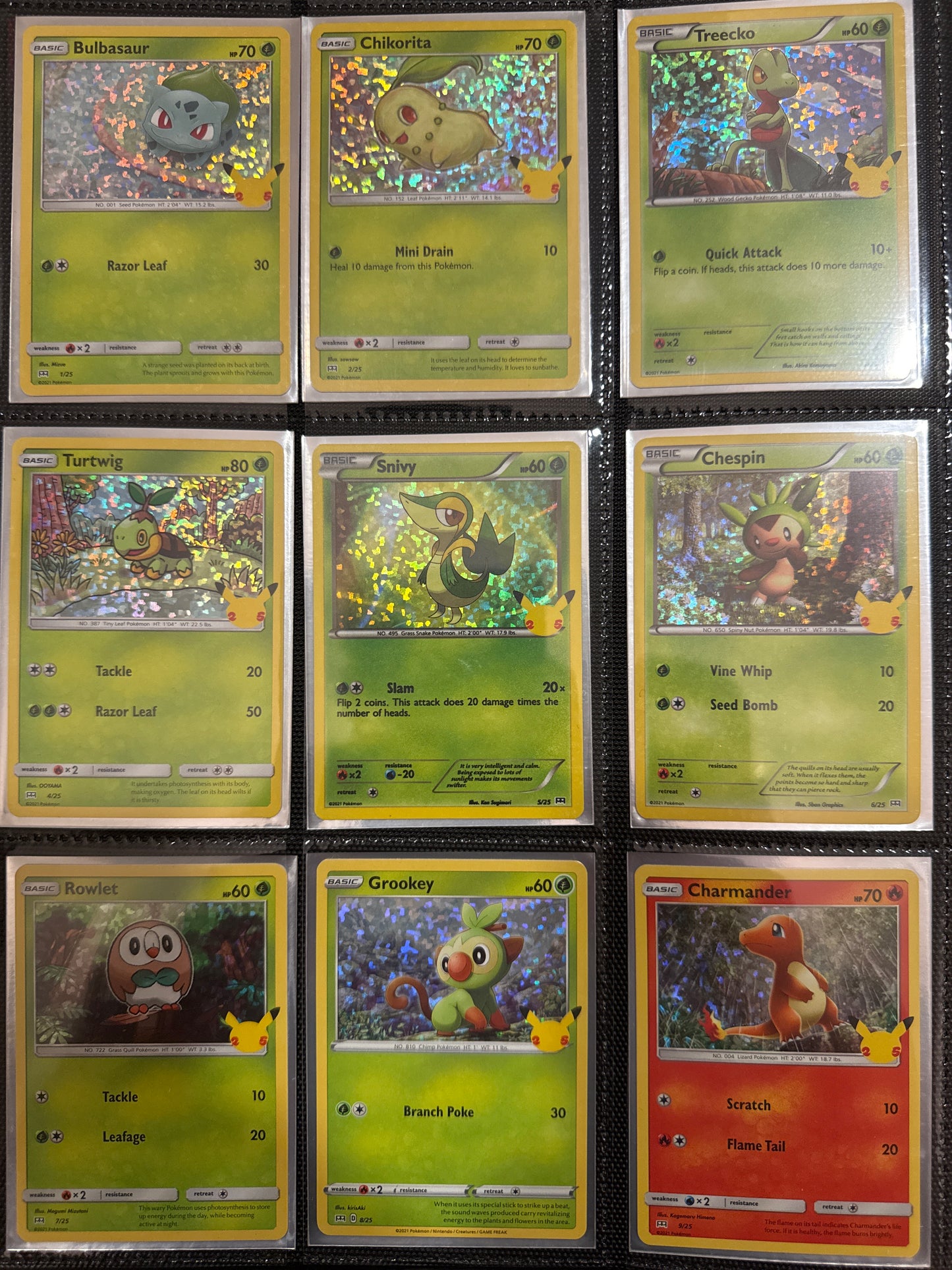 Pokémon TCG: Celebrations 25th Anniversary McDonalds Set (2021)