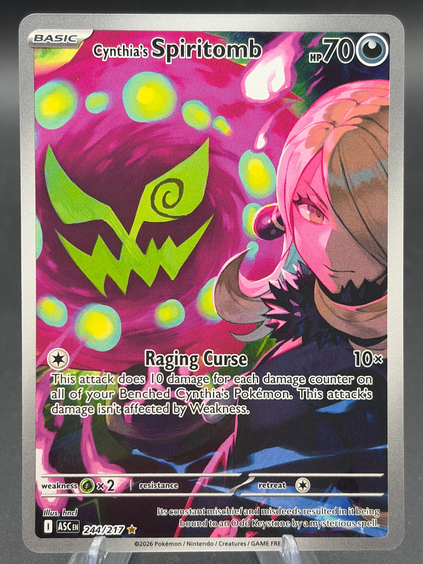Pokémon TCG: 2026 Cynthia's Spiritomb - 247/217 - Ascended Heros