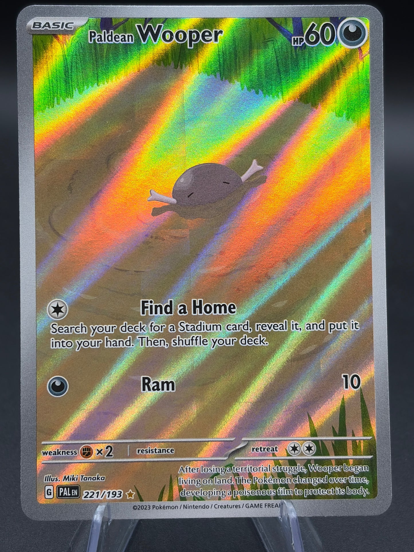 Pokemon TCG: 2023 Paldean Wooper - 221/193 - SV02 - Paldea Evolved