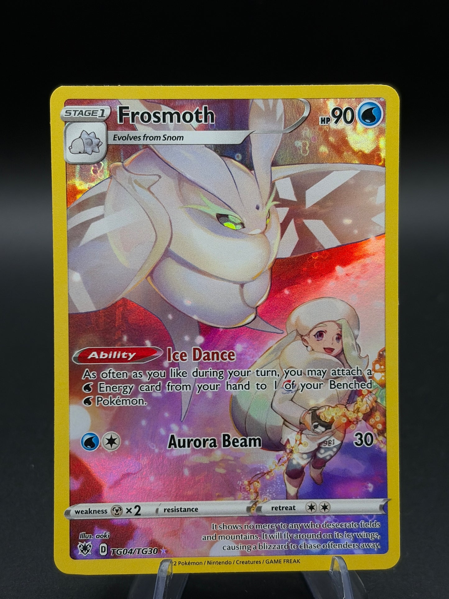 Pokémon TCG: Frosmoth TG07/TG30 SWSH: Astral Radiance Trainer Gallery