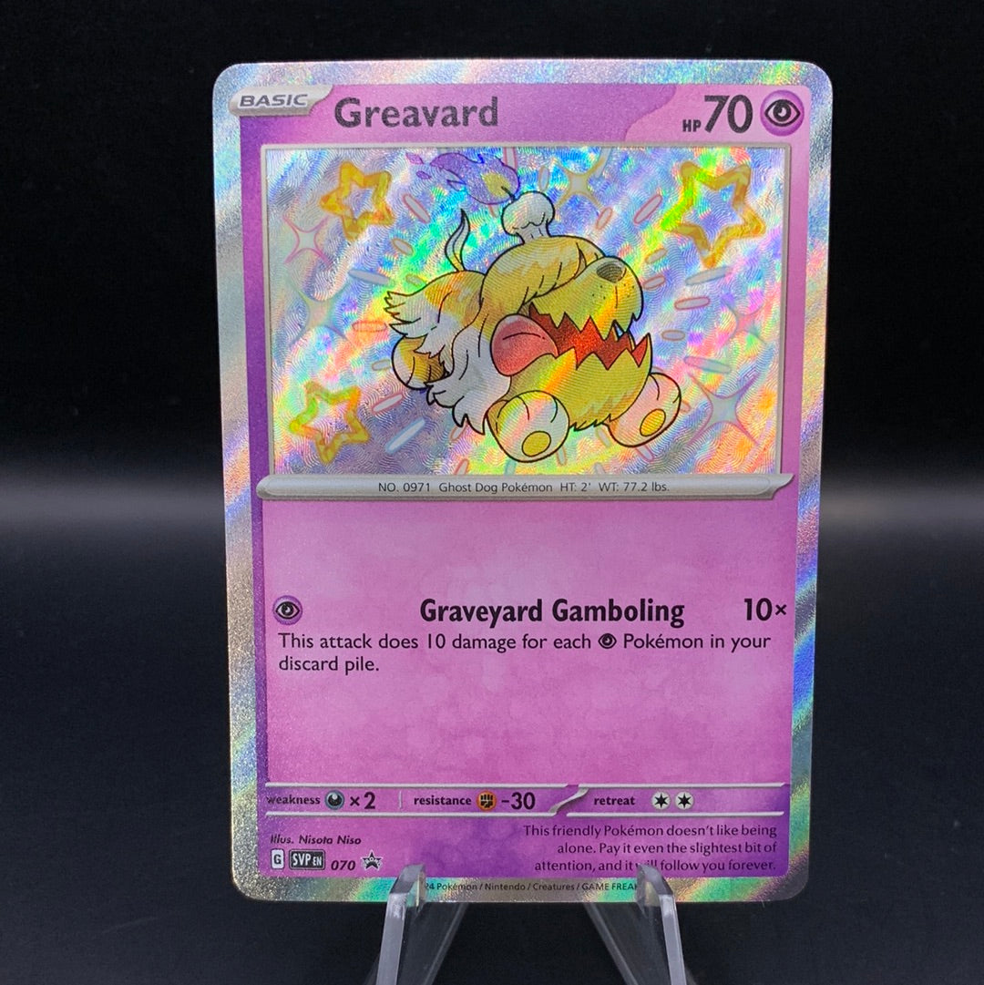 Pokémon TCG: 2024 Greavard - #070 - SV: Paldean Fates Promo