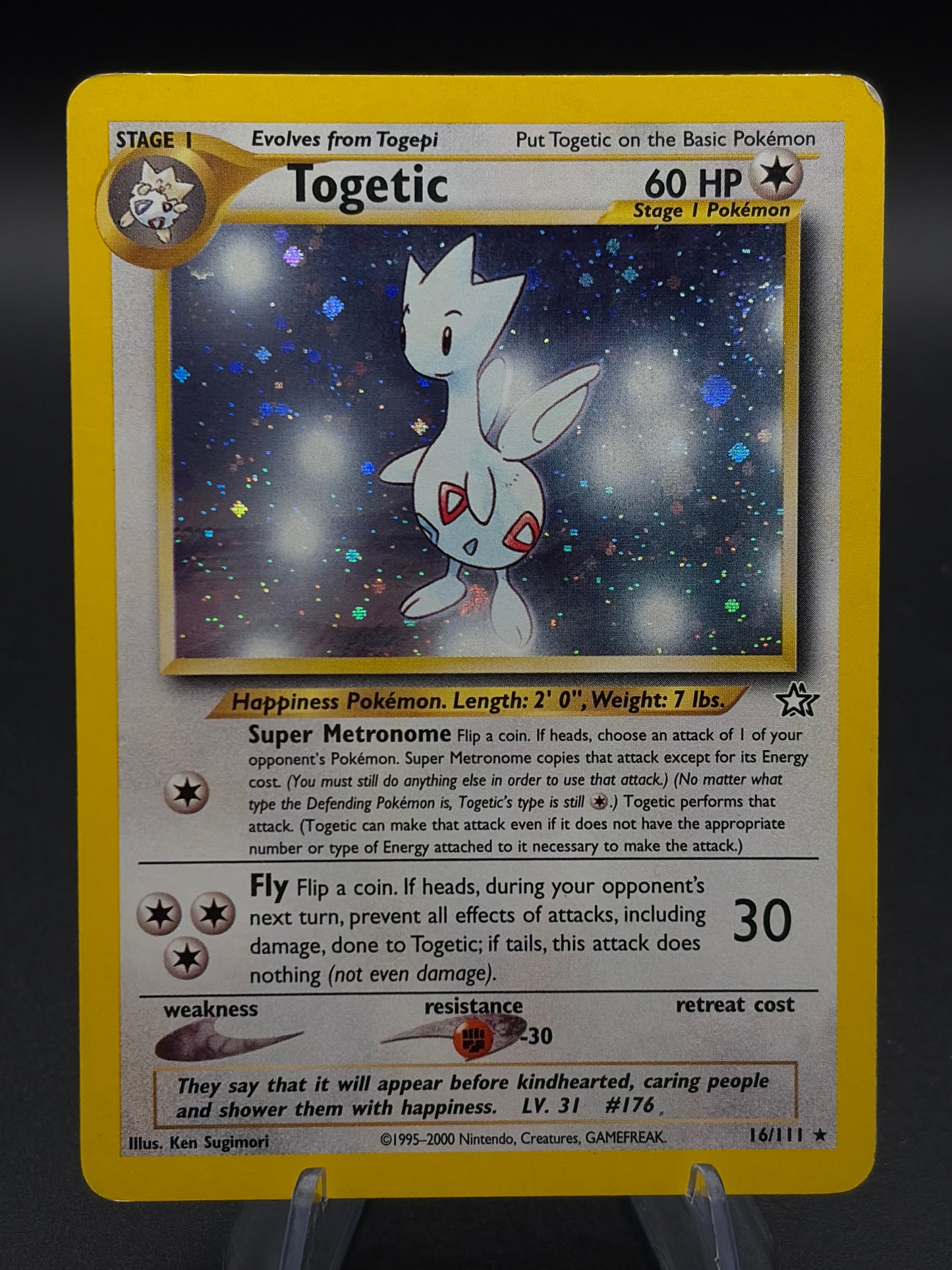 Pokémon TCG: 2000 Togetic 16/111 Neo Genesis Holo