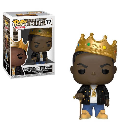 Funko PoP! Rocks: Notorious B.I.G with Crown - The Notorious B.I.G 77