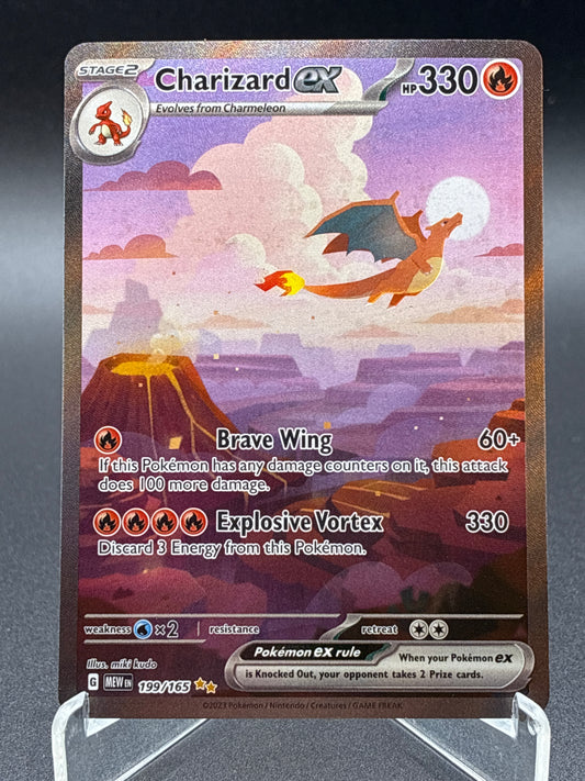 Pokémon TCG: 2023 Charizard ex 199/165 SV: Scarlet & Violet 151