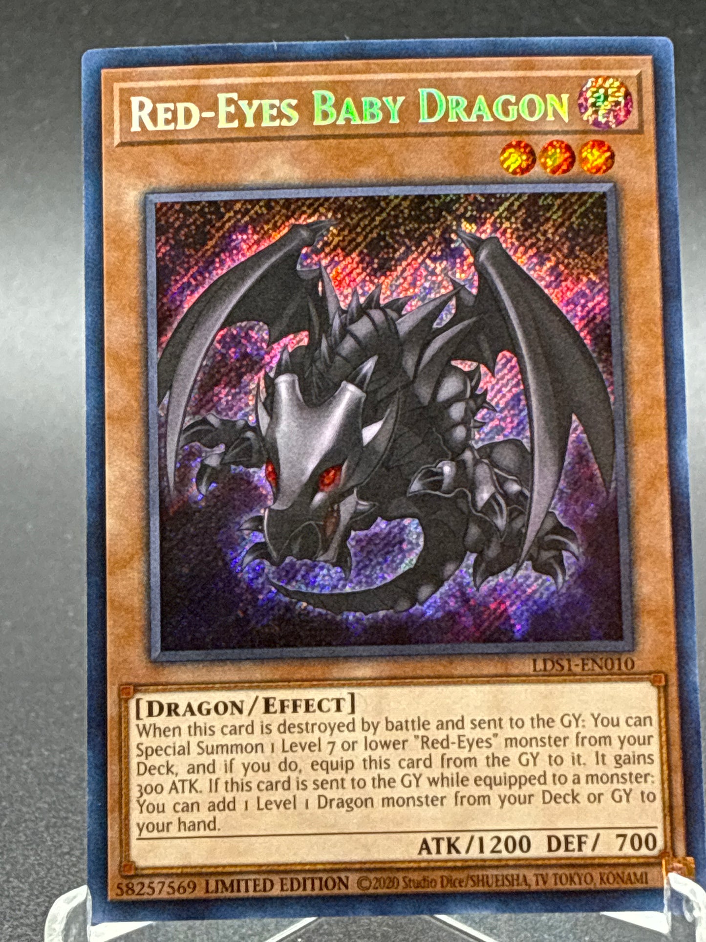 Yu-Gi-Oh! TCG: Red-Eyes Baby Dragon - LDS1-EN010 - Legendary Duelists: Season 1 (LDS1)