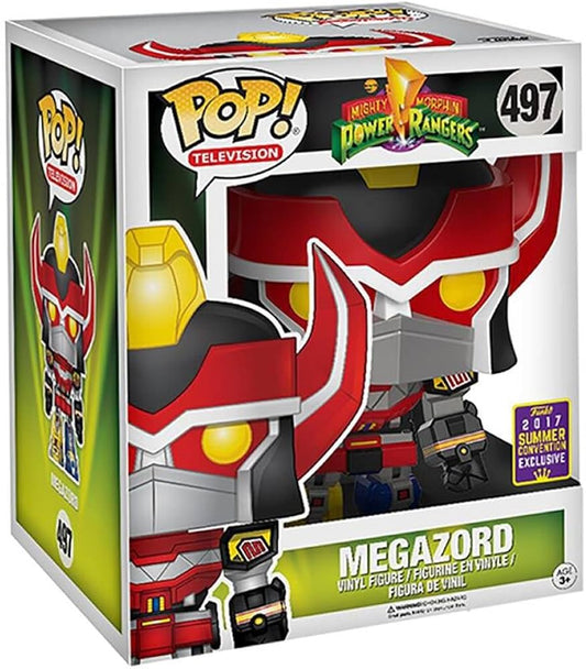 Funko PoP! Television: Mighty Morphin Power Rangers - Megazord 497 (2017 Summer Convention Exclusive)