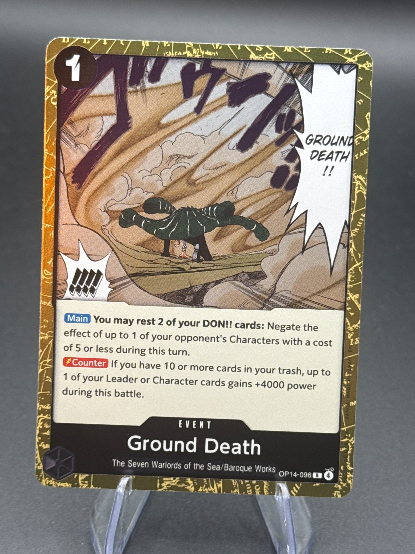 One Piece TCG: Ground Death OP14-096 - The Azure Sea's Seven
