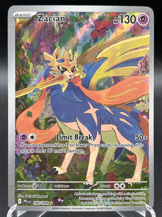 Pokémon TCG: 2025 Zacian - 100/094 - PFL: Phantasmal Flames