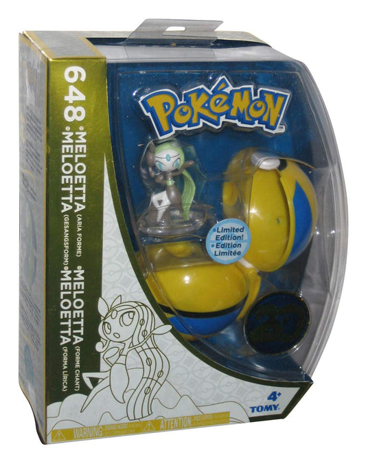 Pokemon: TOMY - Meloetta 20th Anniversary #648 Figure Pokeball