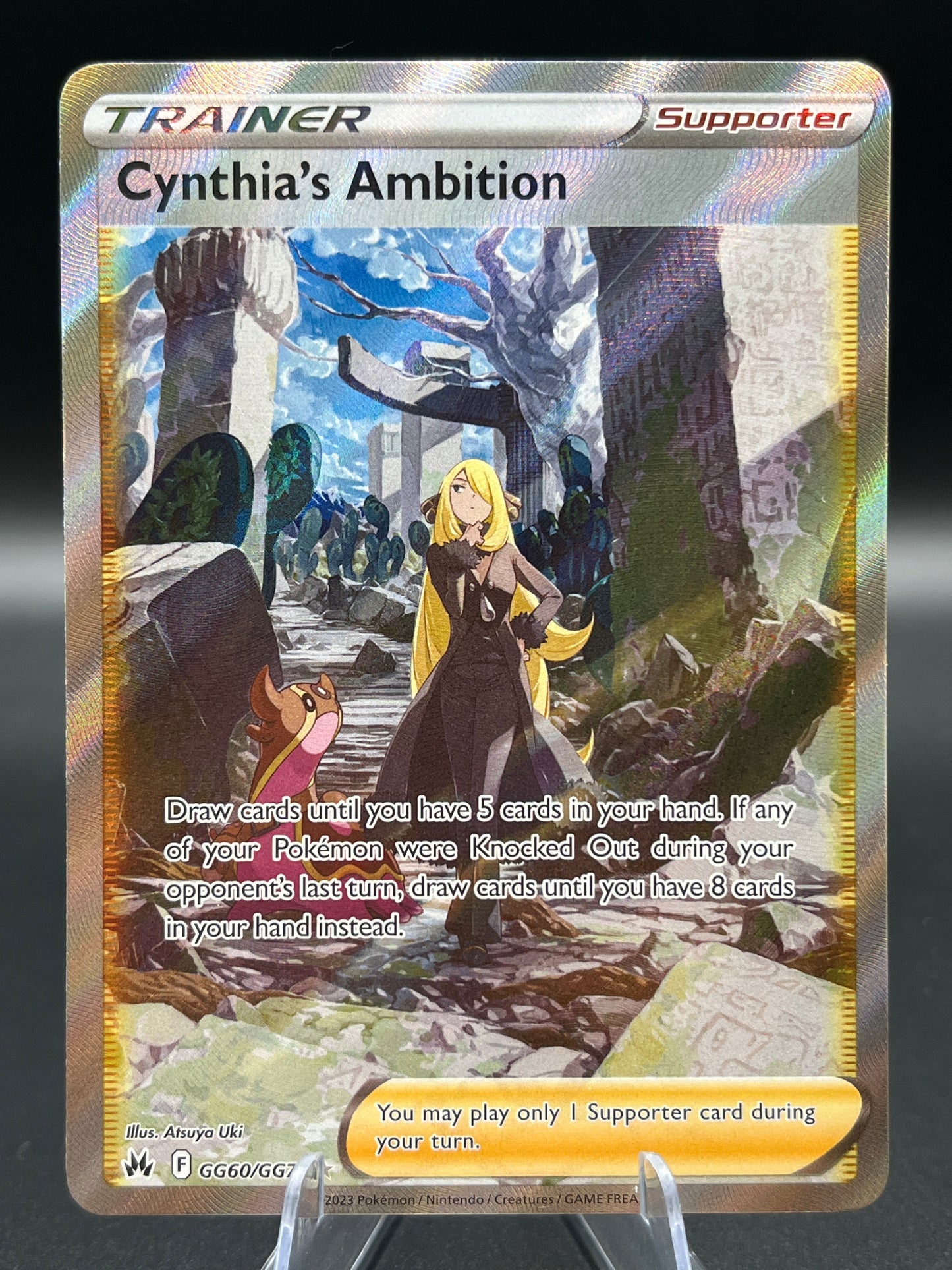 Pokémon TCG: 2023 Cynthia's Ambition GG60/G70 SWSH: Crown Zenith