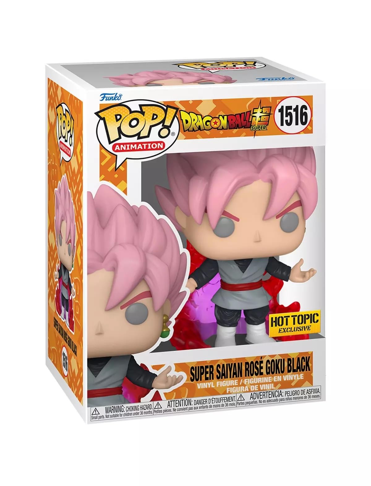 Funko PoP! Dragon Ball: Super Saiyan Rosé Goku Black 1516 (Hot Topic Exclusive)