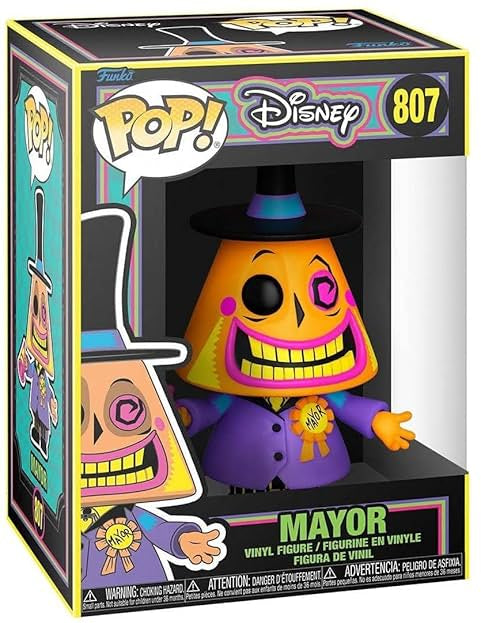 Funko Pop! Disney: Mayor (Blacklight)(Nightmare Before Christmas) 807