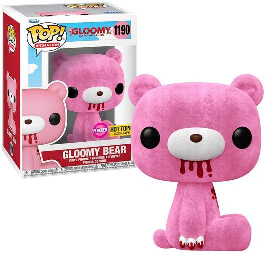 Funko PoP!: Gloomy: Gloomy Bear - 1190 - (Hot Topic Exclusive) Flocked