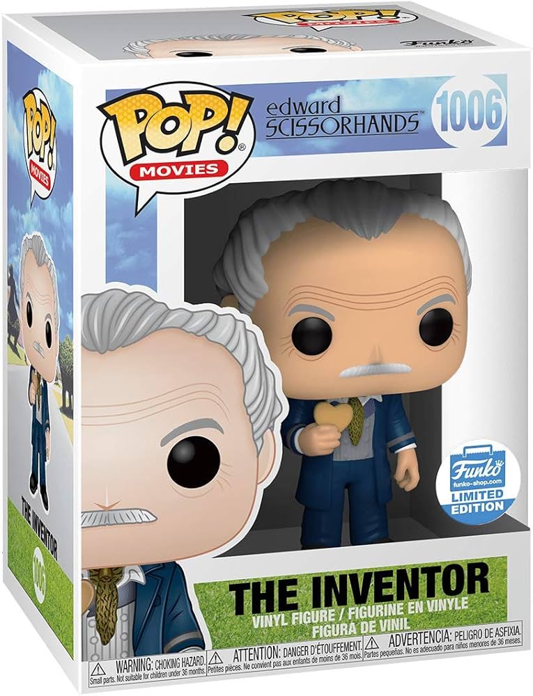 Funko PoP! Movies: Edward Scissorhands - The Inventor 1006 (Funko Limited Edition)