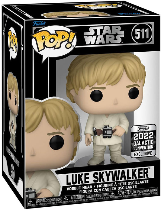 Funko PoP! Star Wars: Luke Skywalker 511 (2022 Galactic Convention Exclusive)