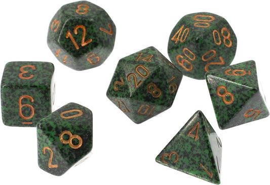 Chessex: Dice Speckled Gold 7 Dice Set
