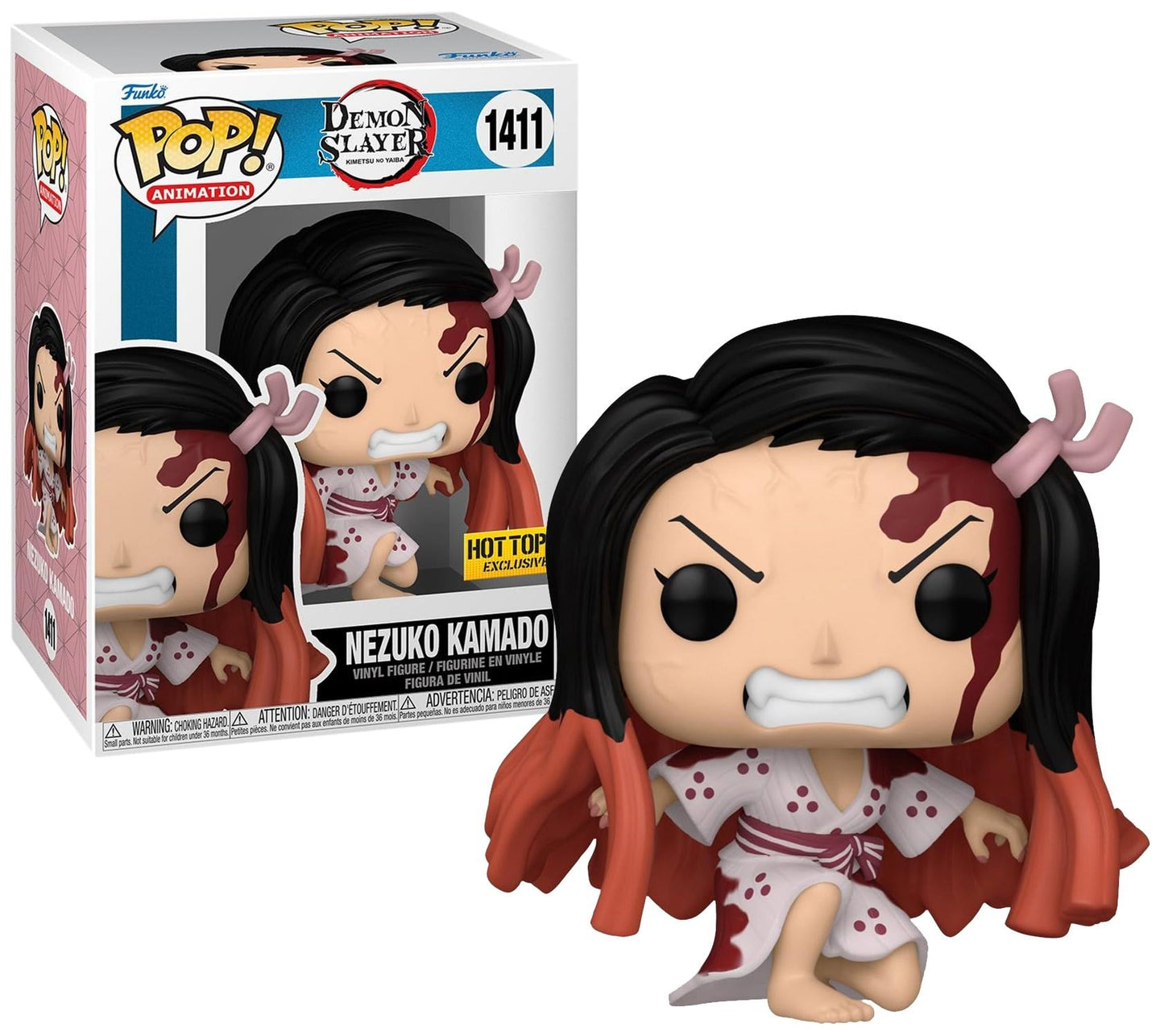 Funko PoP! Animation: Demon Slayer - Nezuko Kamado 1411 - (Hot Topic Exclusive)