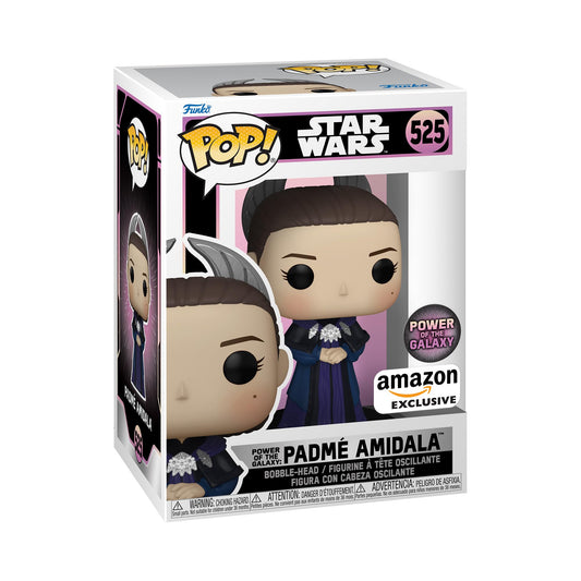 Funko PoP! Star Wars: Padme Amidala(in Senate Gown) 525 (Power of the Galaxy)(Amazon Exclusive)