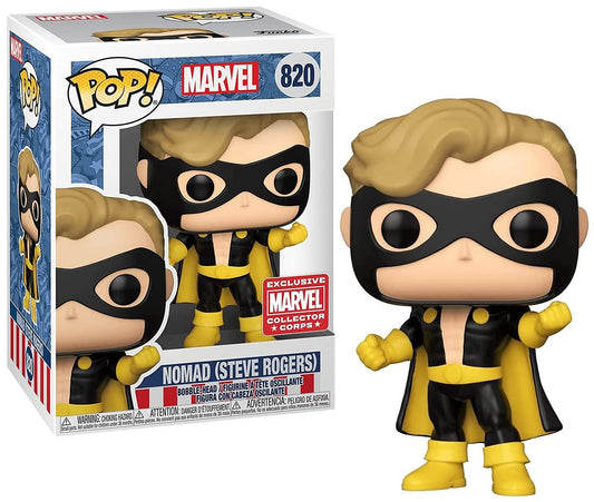 Funko PoP! Marvel: Nomad (Steve Rogers) 820 - Marvel Exclusive Collector Corps