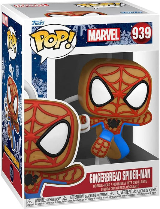 Funko PoP!: Gingerbread Spider-Man - Marvel 939