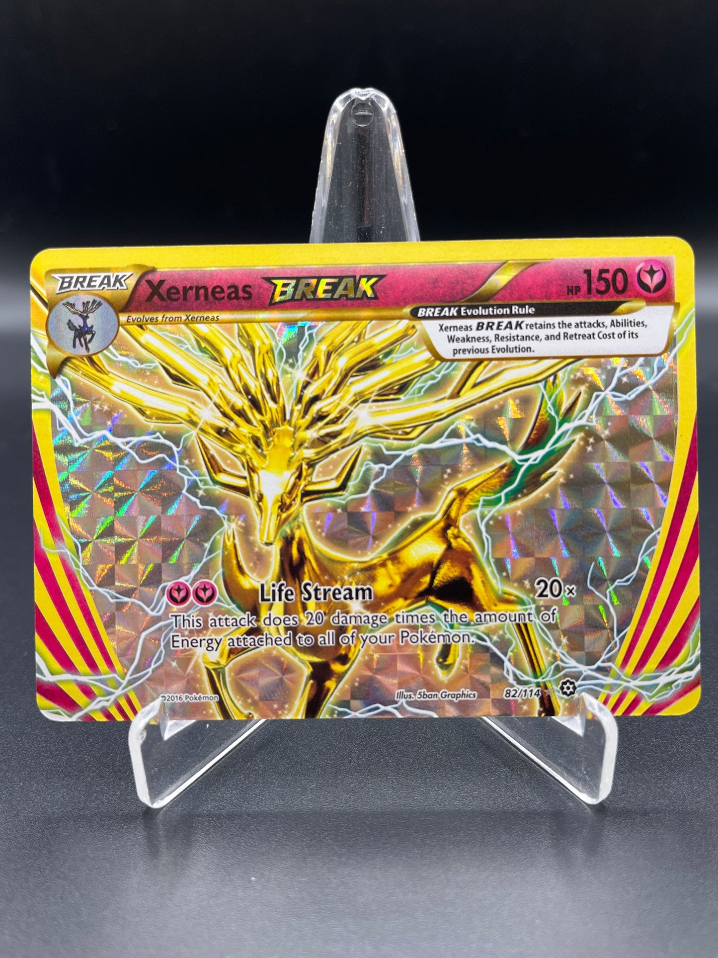 Pokémon TCG: 2016 Xerneas BREAK 82/114 - XY: Steam Siege