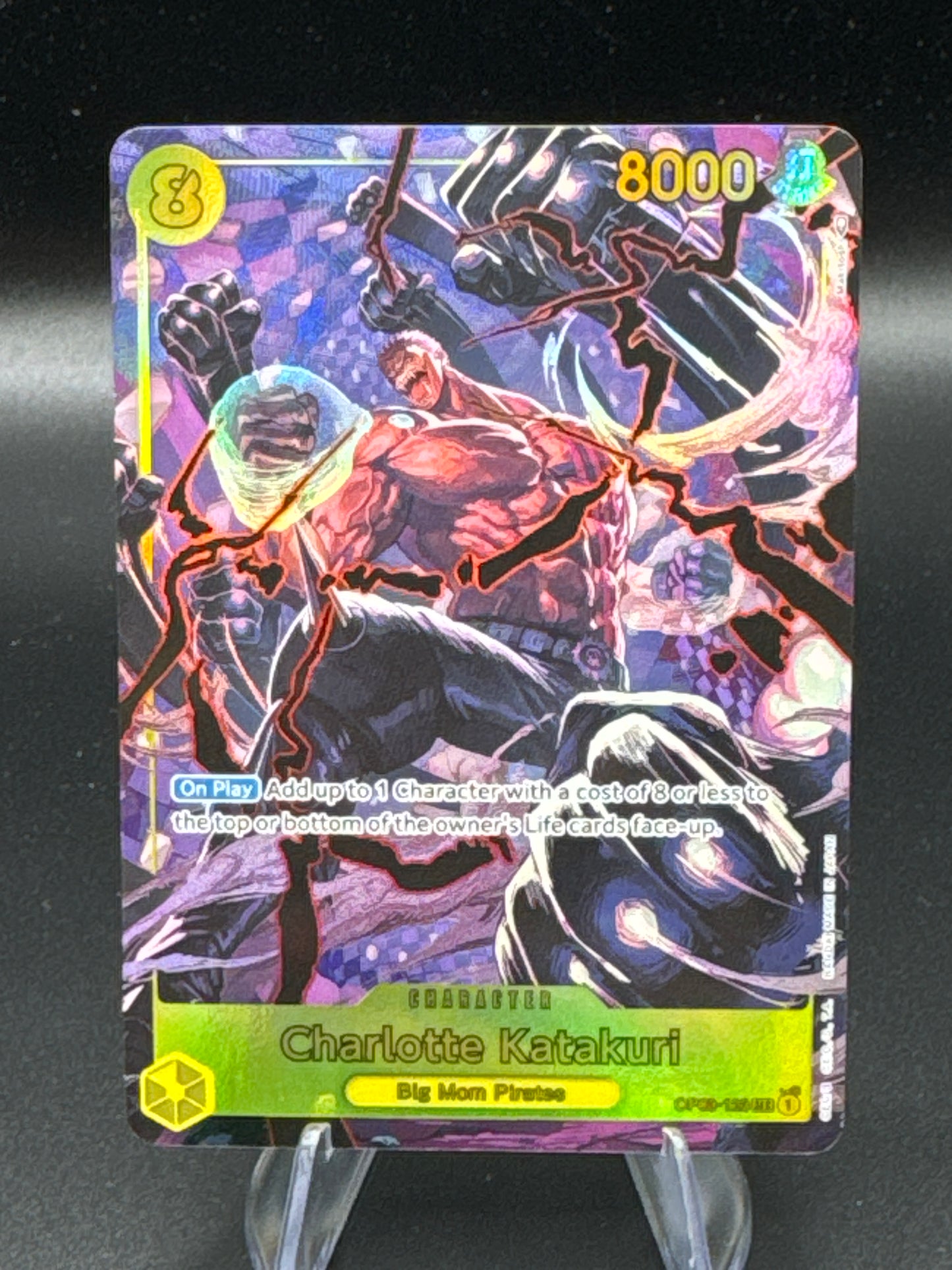 One Piece TCG: Charlotte Katakuri OP03-123 SEC Pillars of Strength