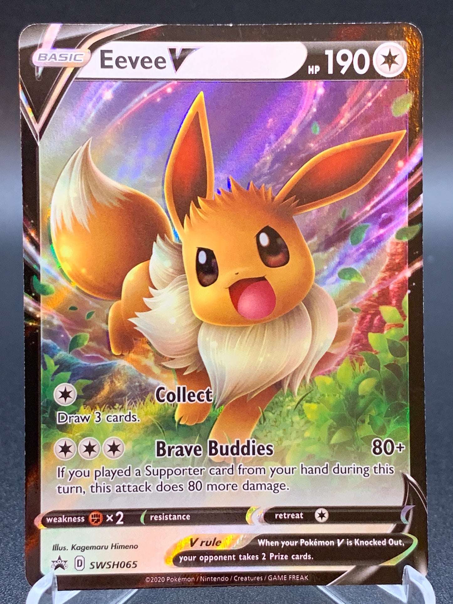 Pokémon TCG: 2023 - Eevee V - SWSH065 - SWSH: Sword & Shield Promo